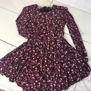 H&M Long Sleeve Floral Dress